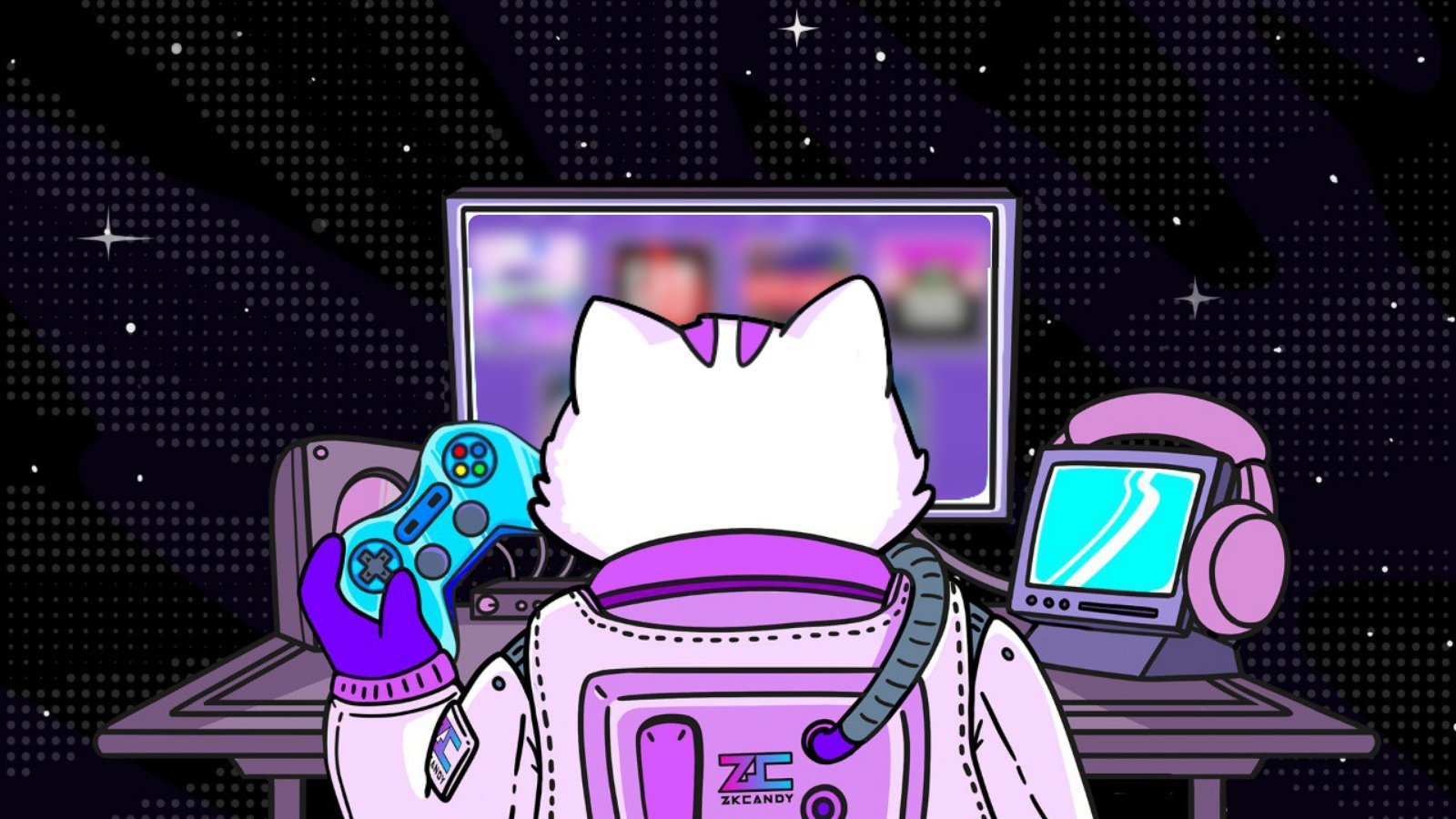 ZKCandy blockchain game interface