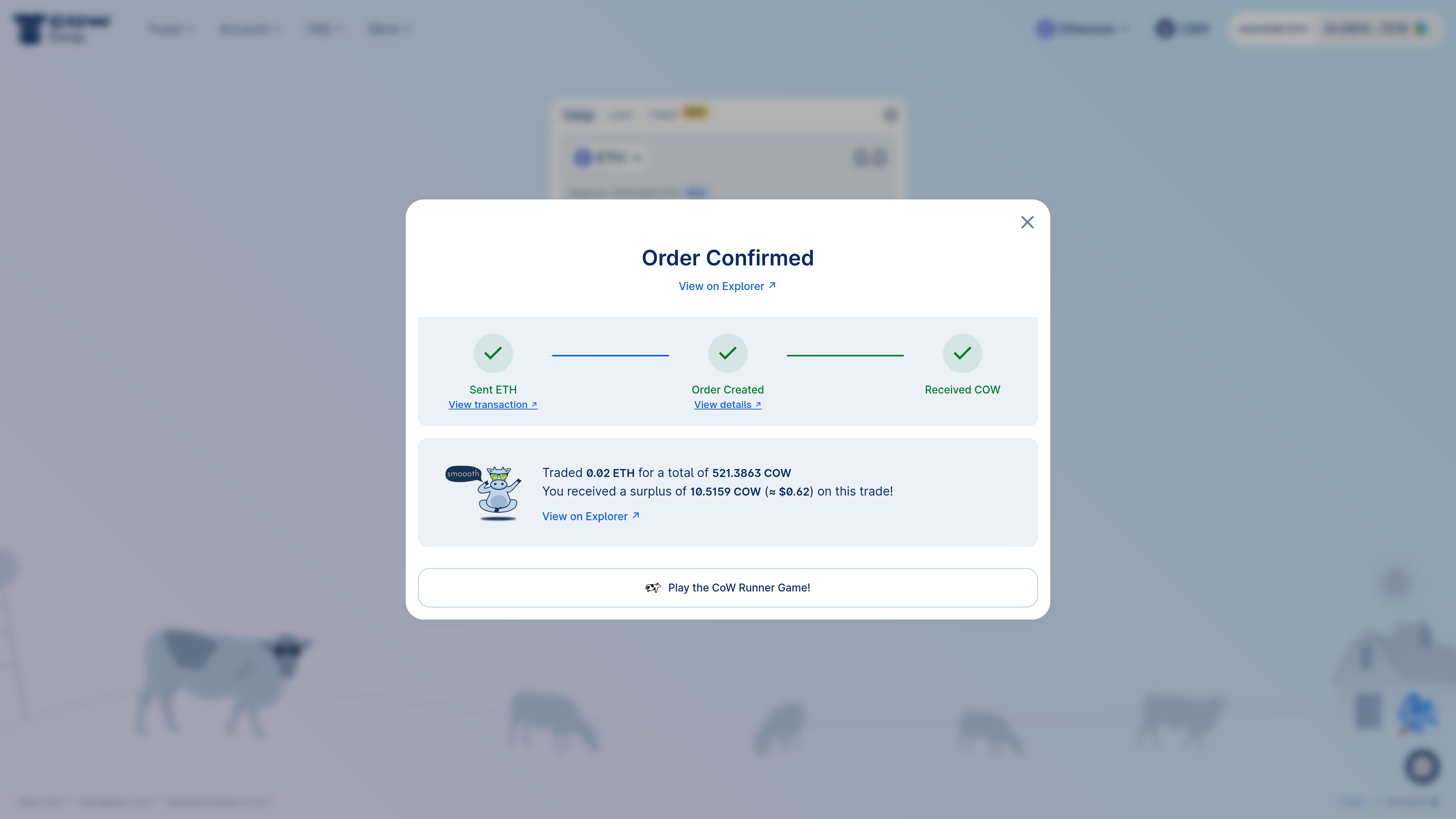 CoW Protocol order flow auction process