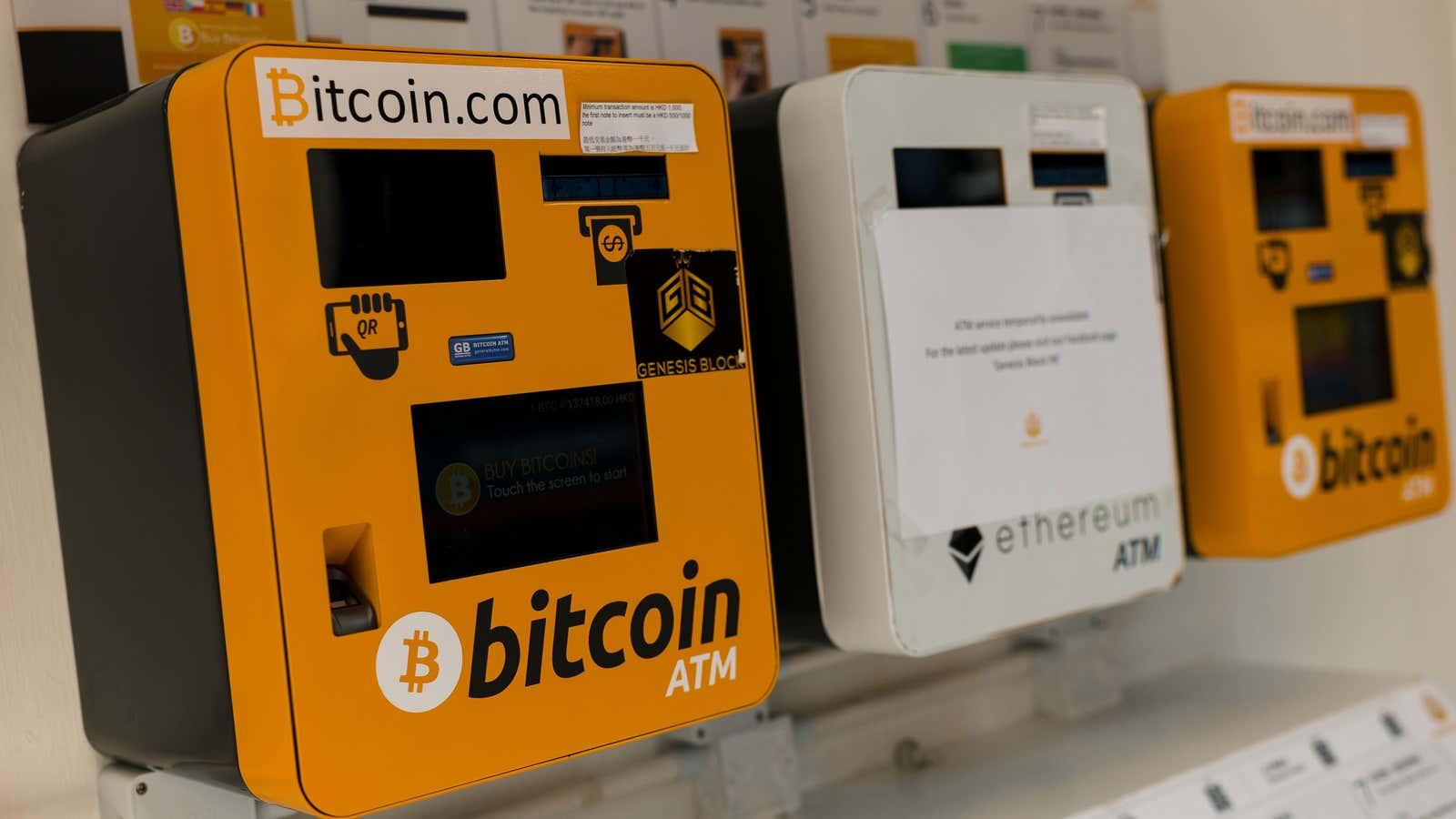 cryptocurrency ATM kiosk registration
