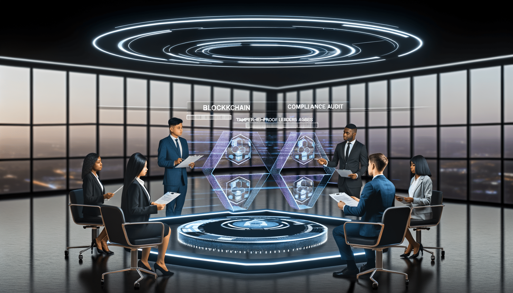 AI automated quality audit blockchain validator