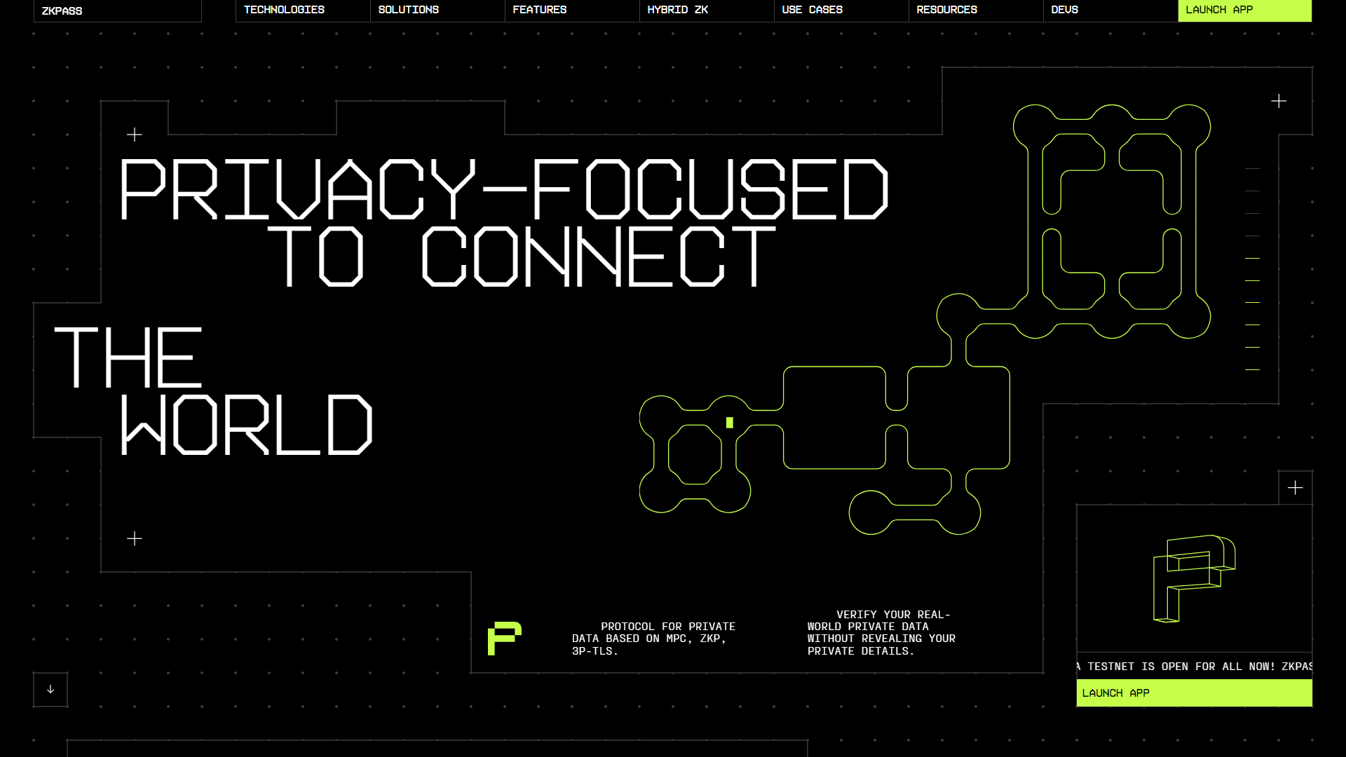 zkPass Web2 Web3 bridge illustration