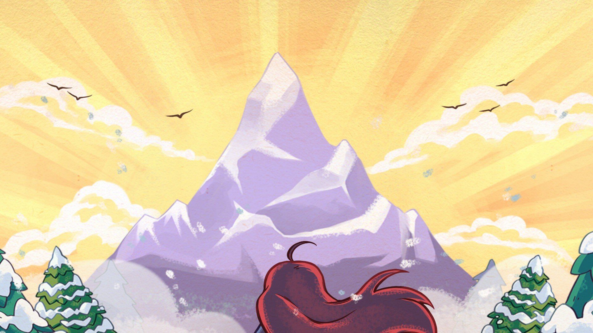 Celeste game mountain
