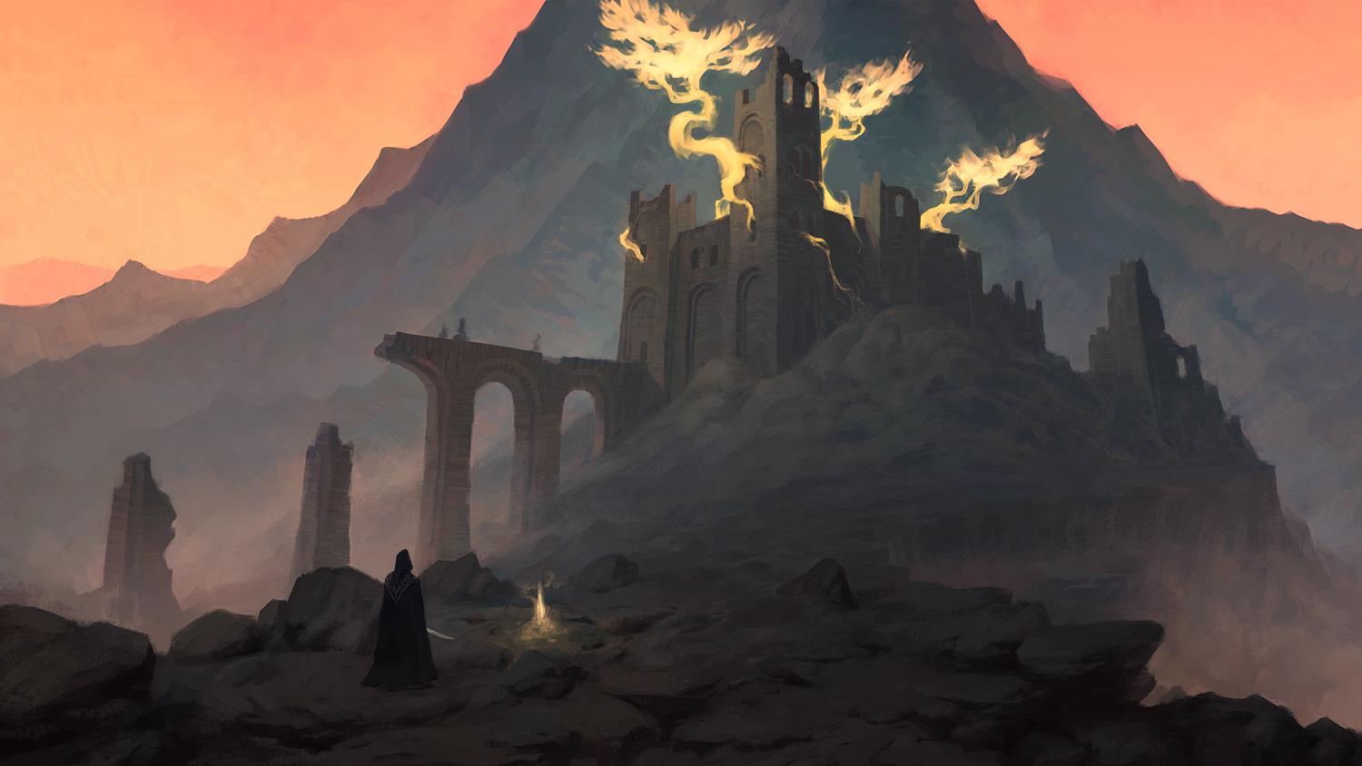 Elden Ring fantasy landscape