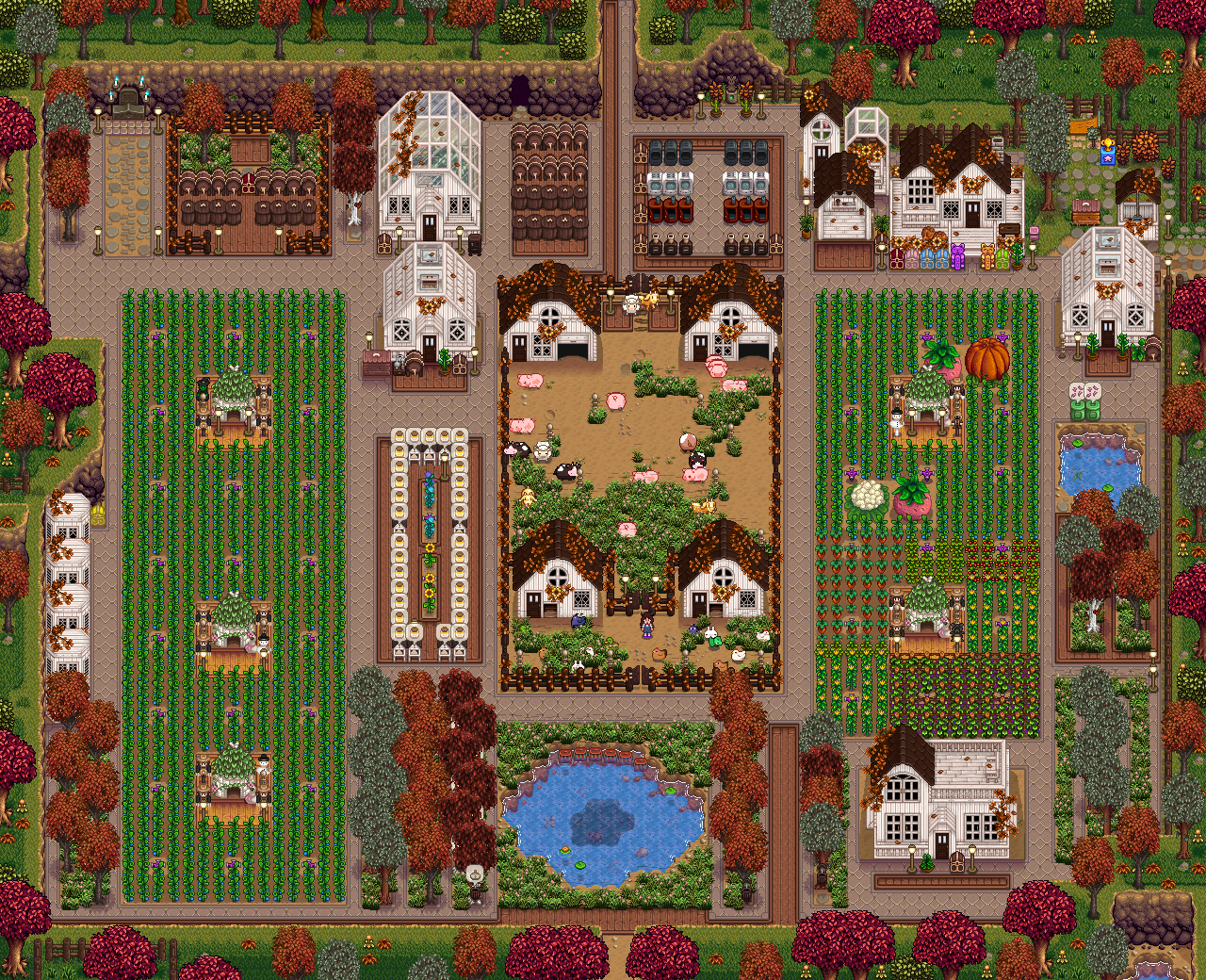 Stardew Valley cozy farm