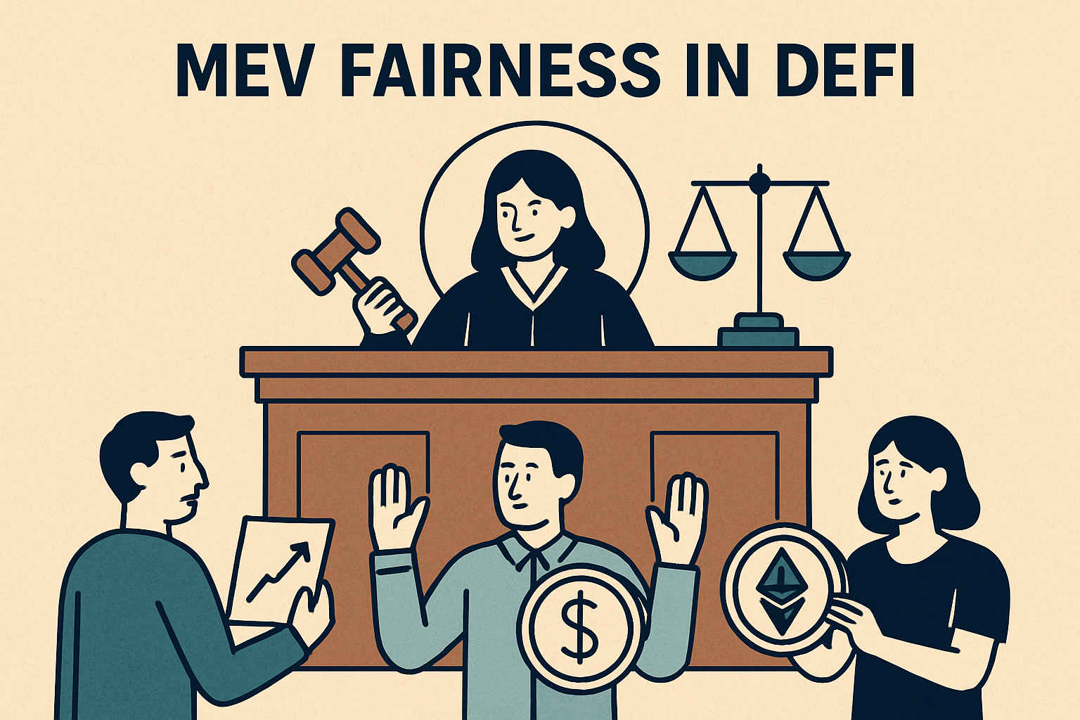 MEV fairness in DeFi illustration