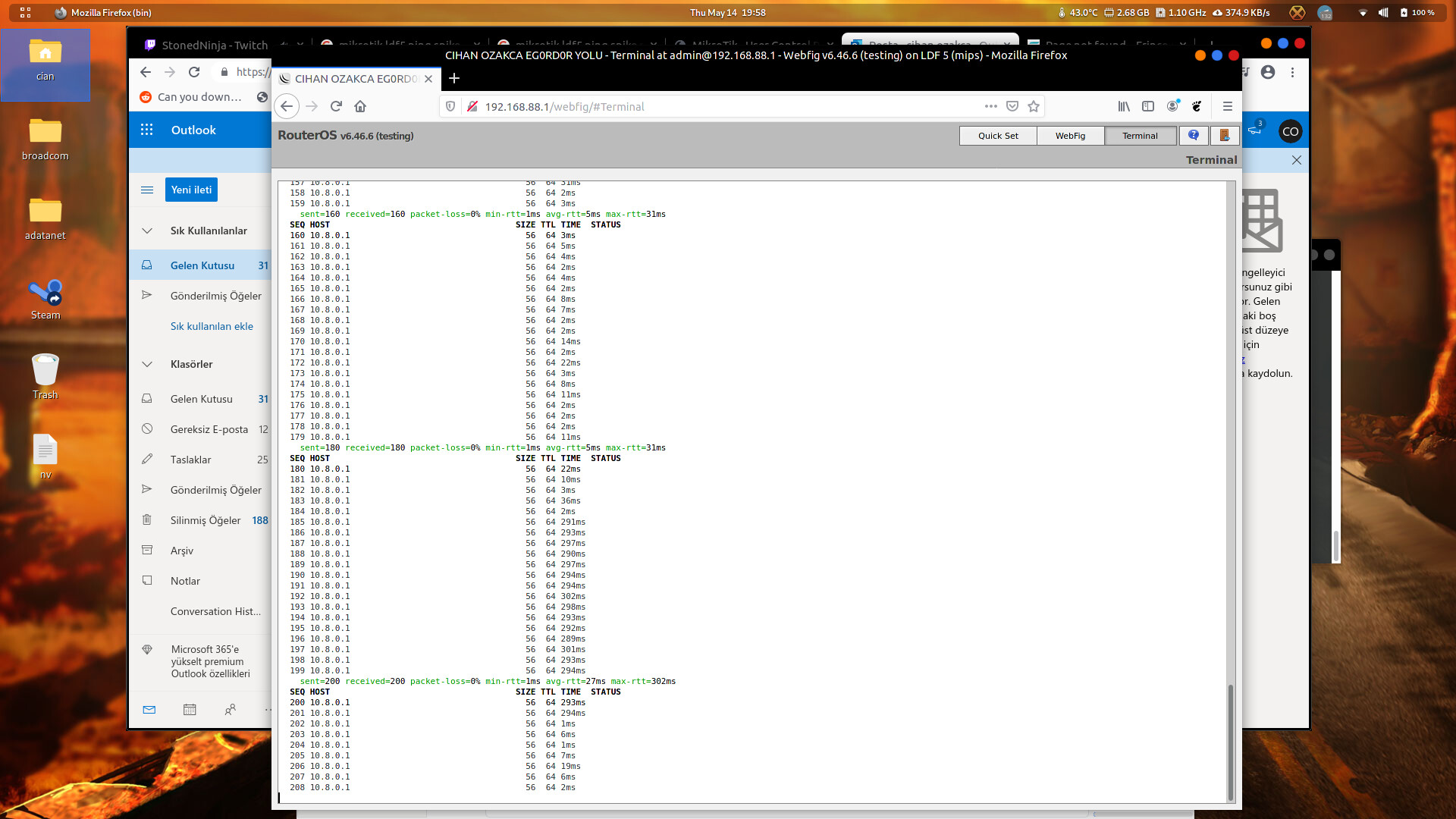Ping Network or Grass Network bandwidth sharing interface