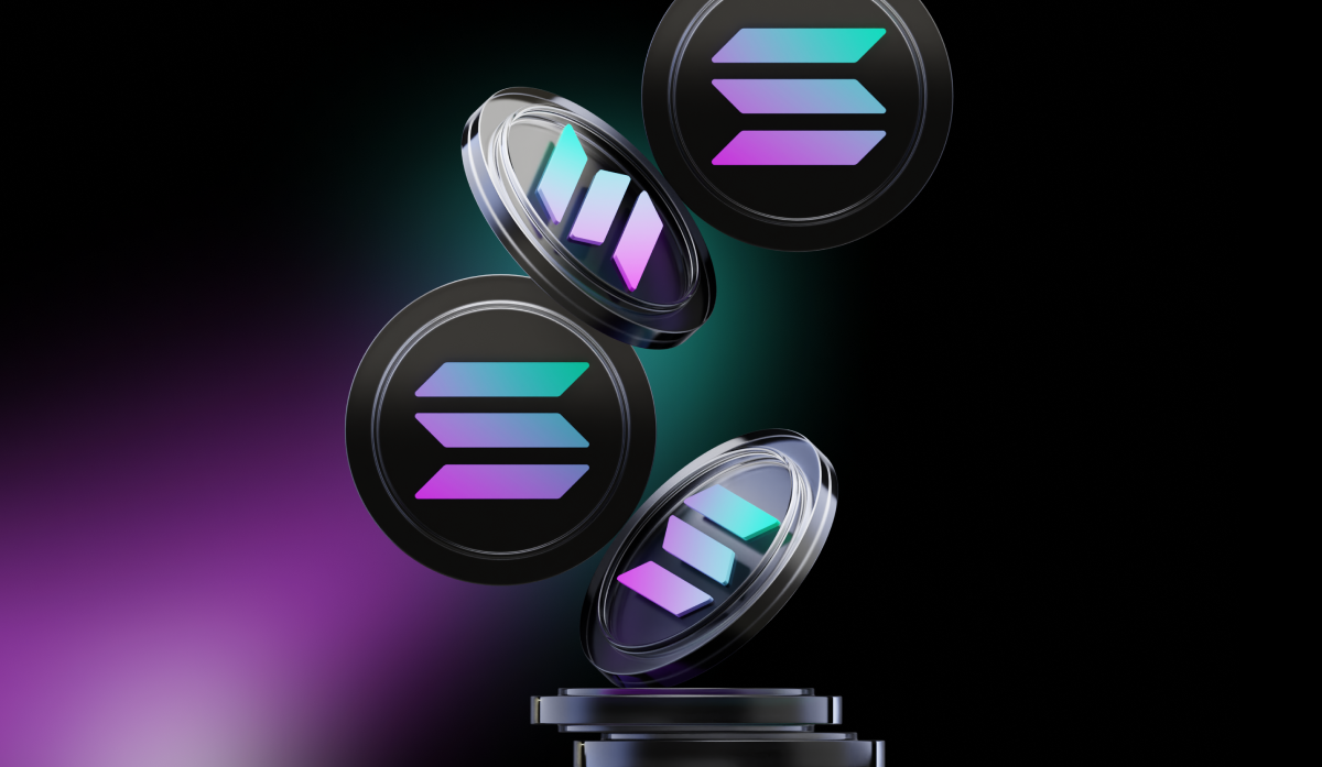 Solana logo and blockchain ecosystem