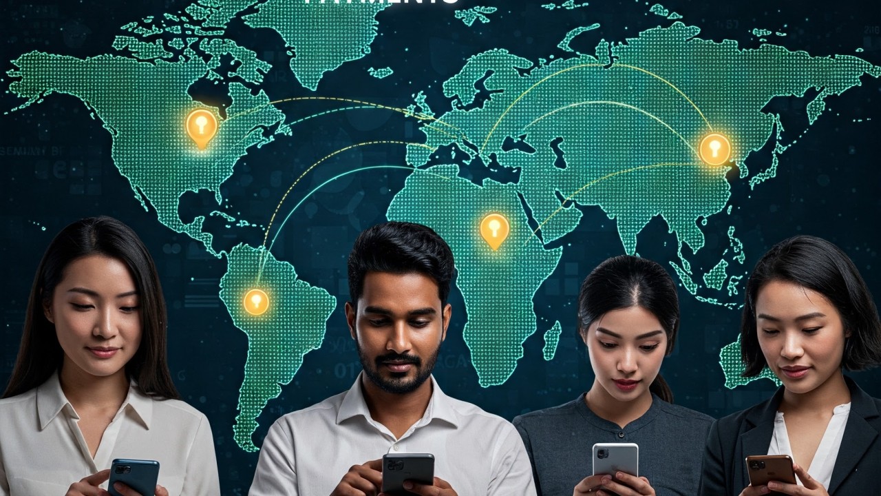 global borderless USDC payment map