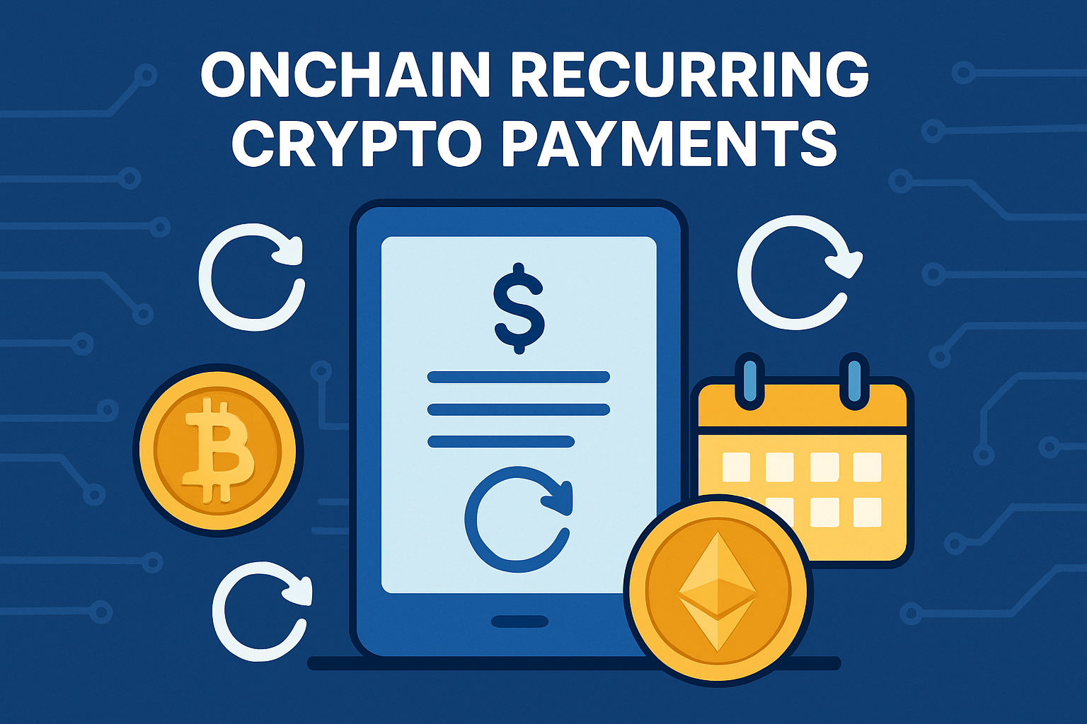onchain recurring crypto payments
