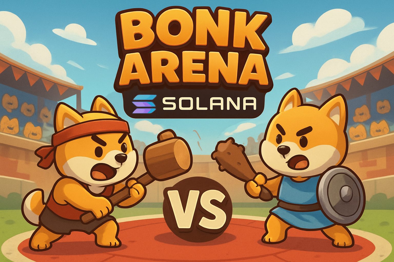 Bonk Arena Solana game