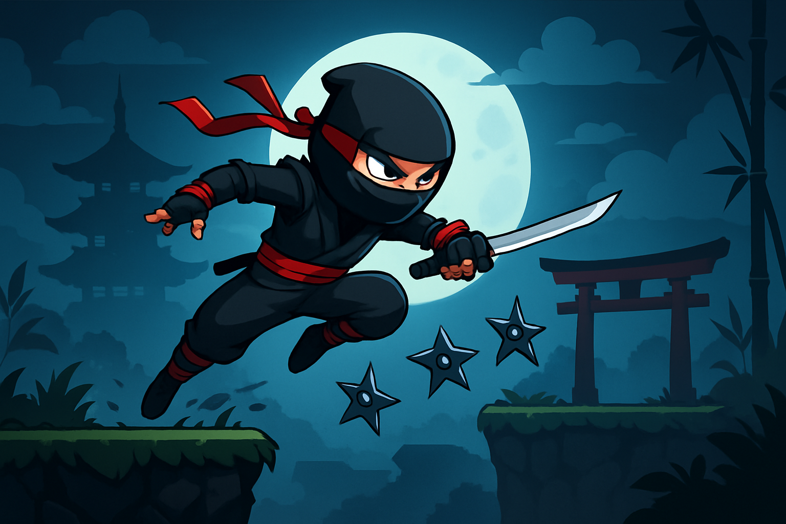 MegaNinja ninja gameplay