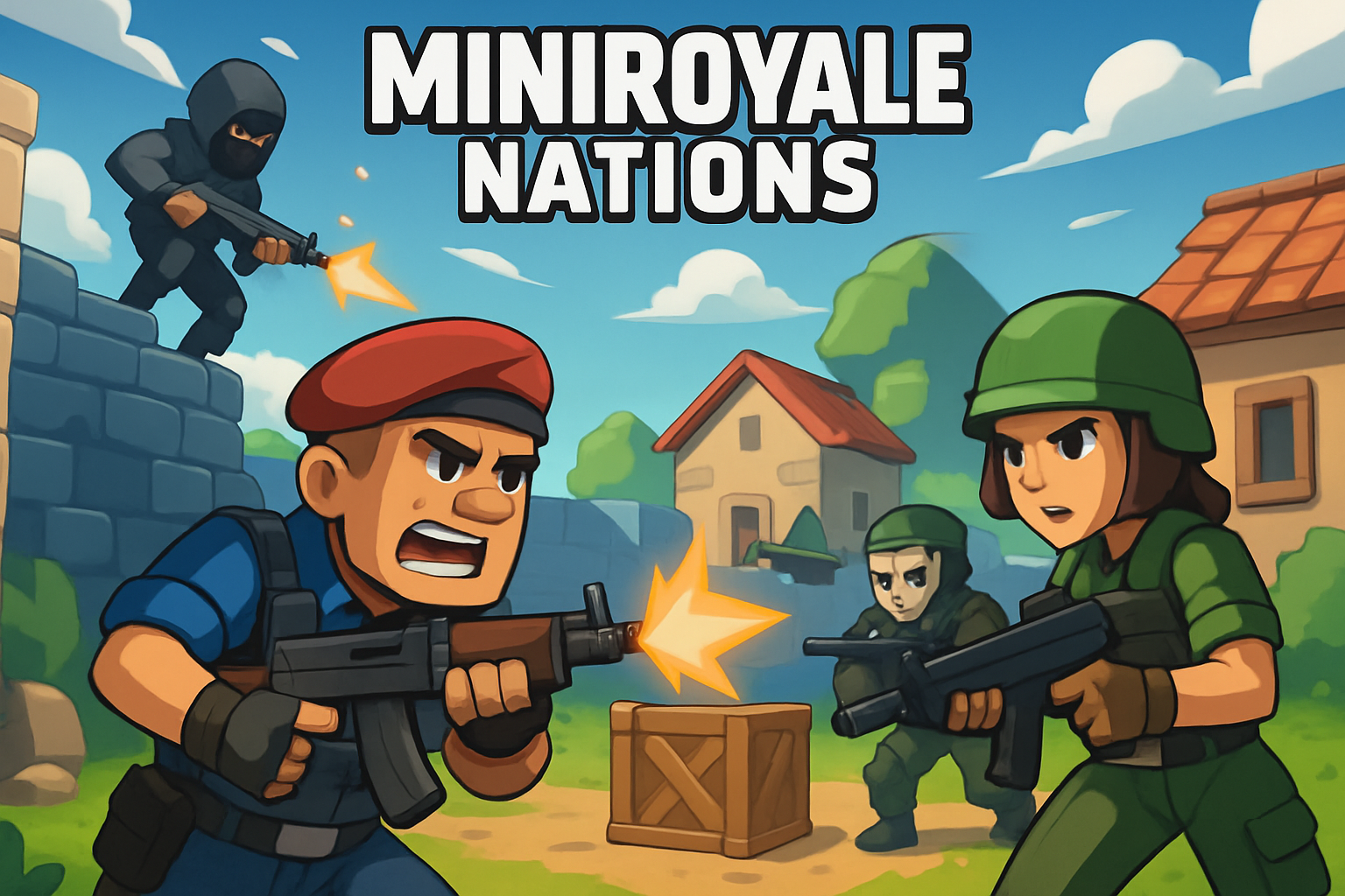 MiniRoyale Nations battle royale
