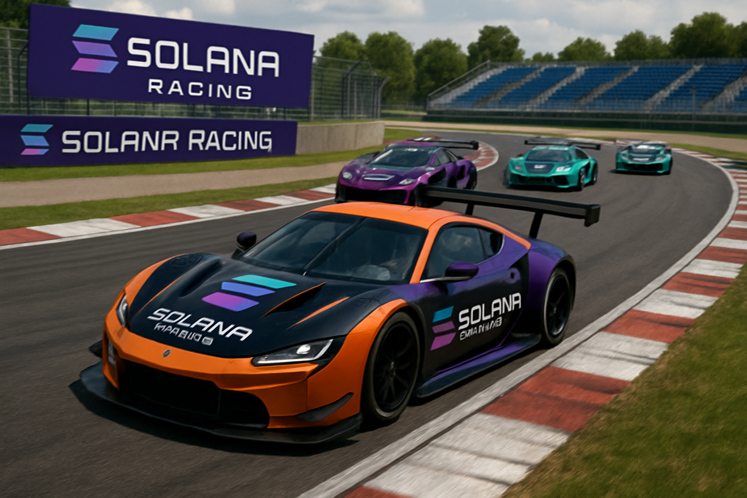 SolanaRacing car race screenshot