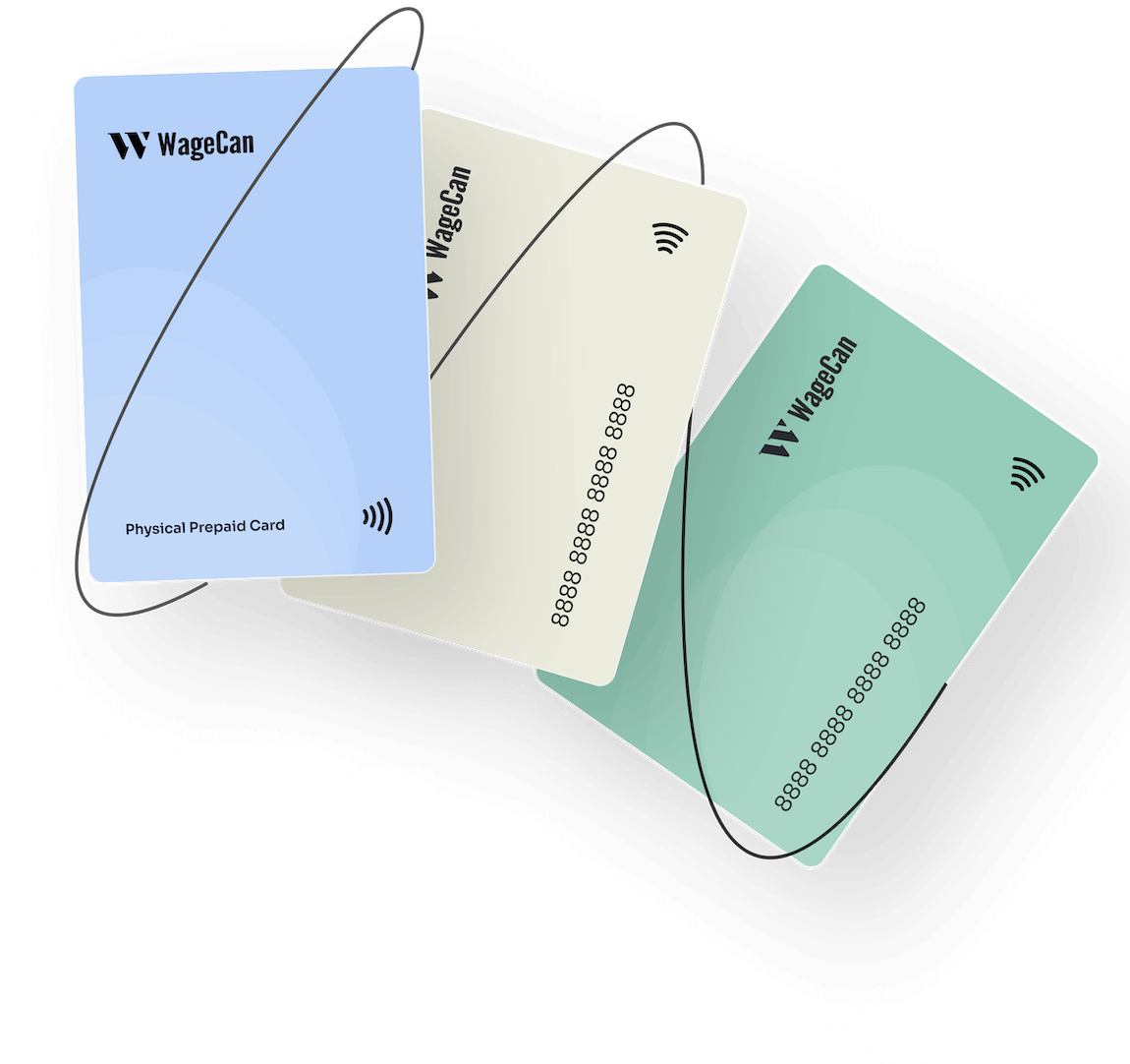 WageCan prepaid crypto card