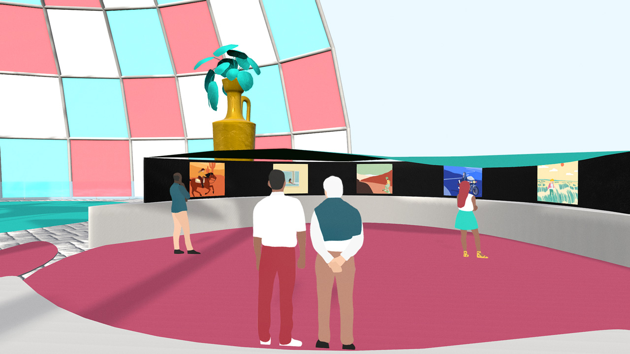 Decentraland NFT marketplace user creations
