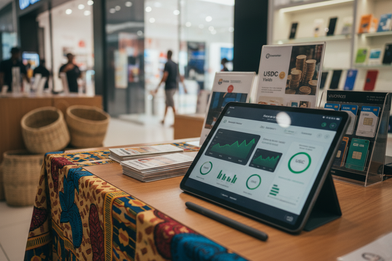 Earn 10%+ Yields on USDC Savings via Mobile Money Wallets in Nigeria to Beat Inflation