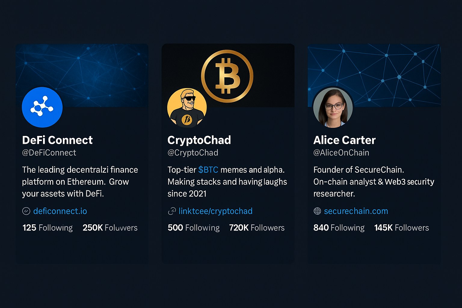 authentic twitter growth no bots web3