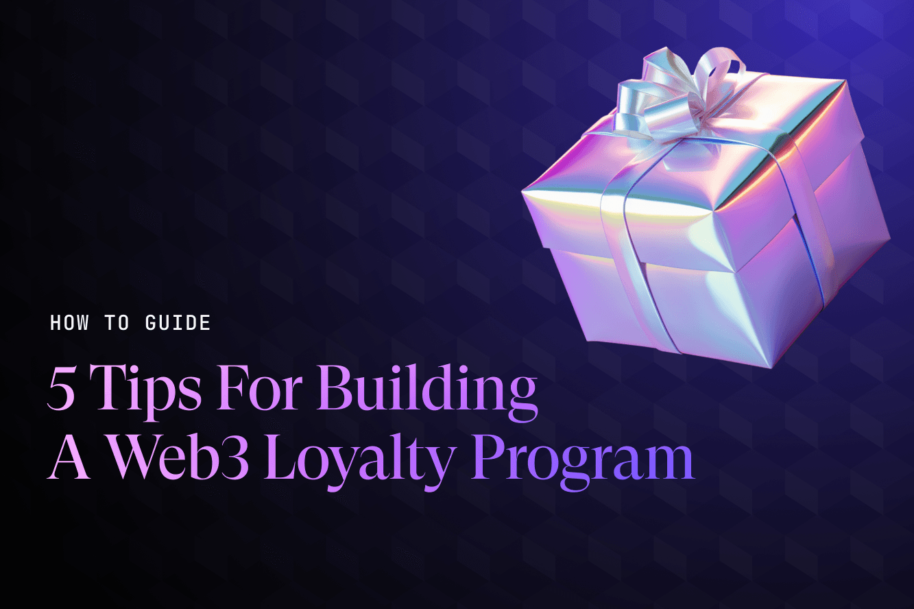 build web3 community loyalty tokens