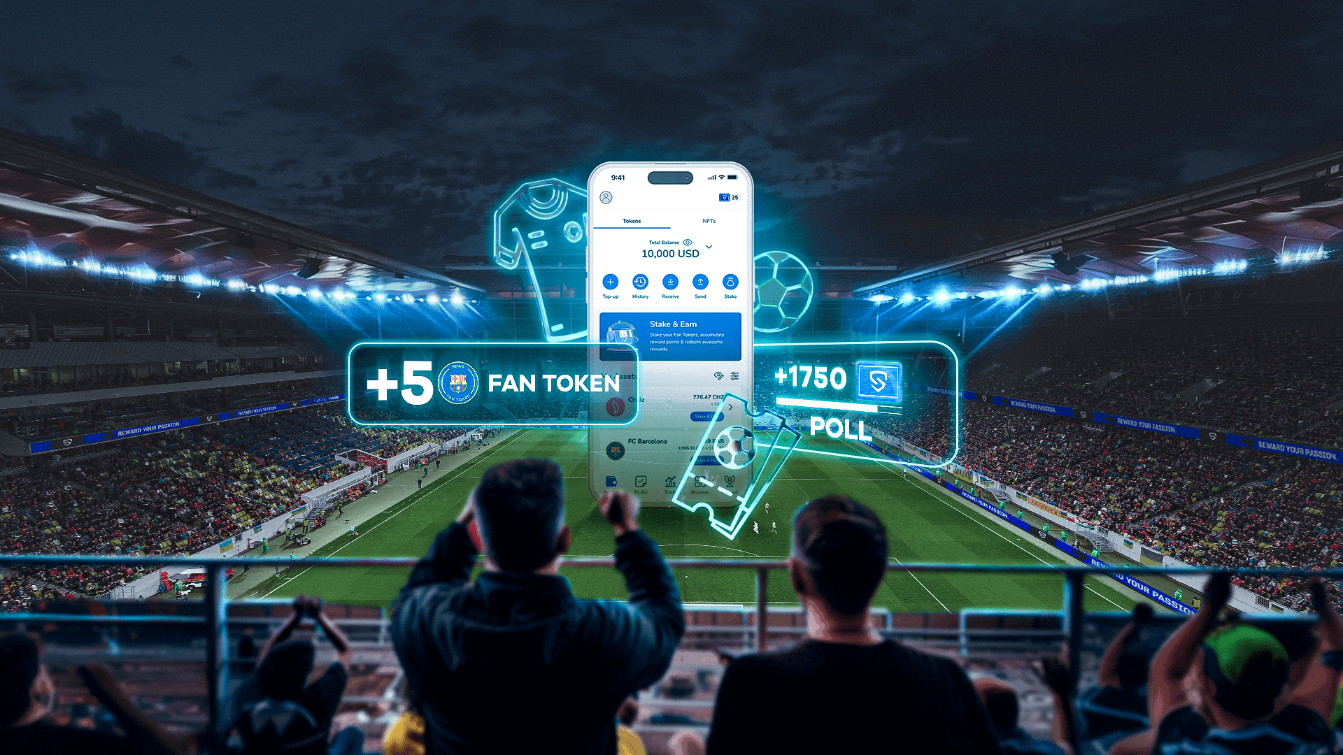 football club fan token merchandise discount