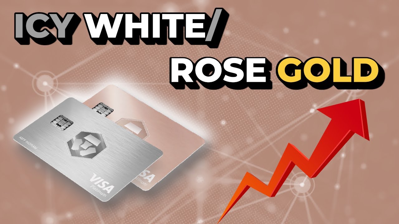 Crypto.com Icy White Visa card
