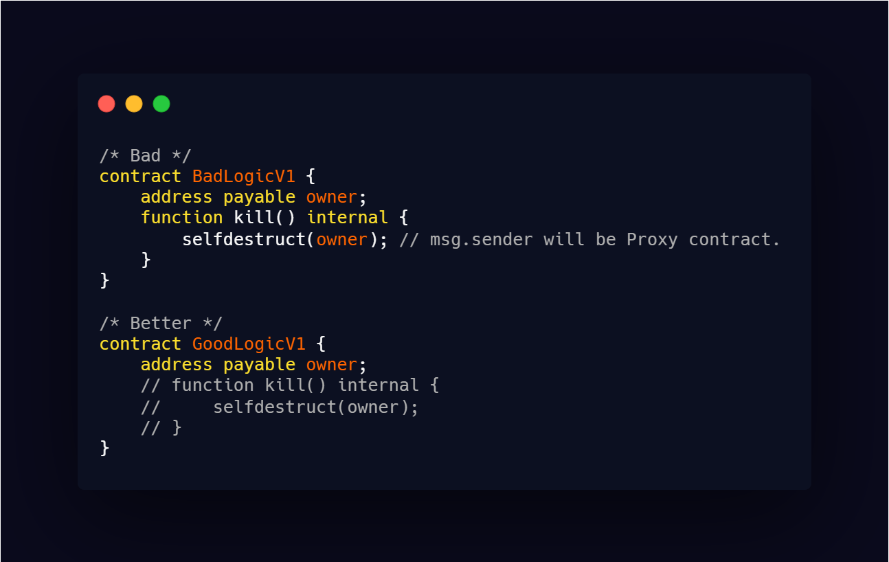 proxy upgrade vulnerability smart contract
