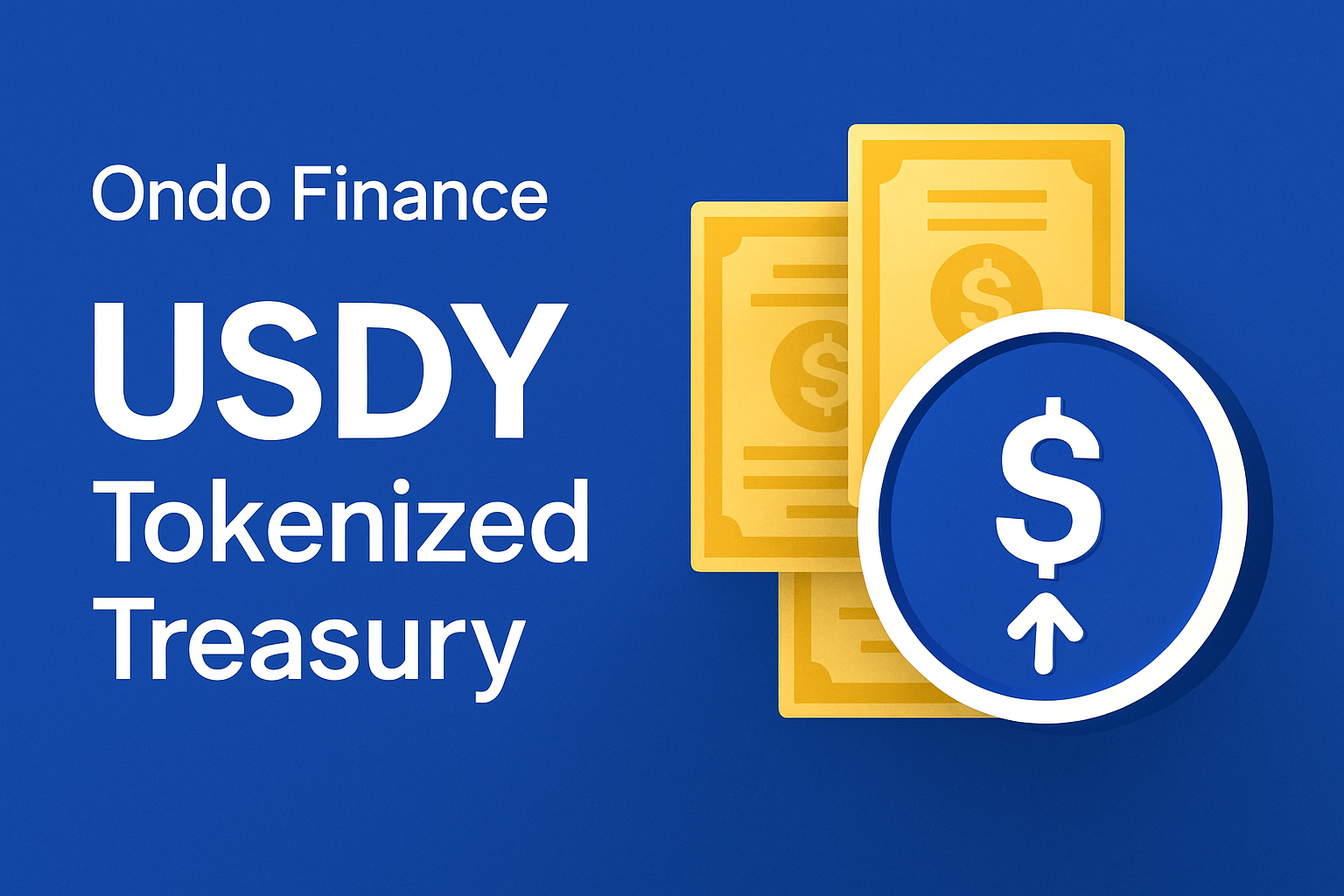 Ondo Finance USDY tokenized treasury