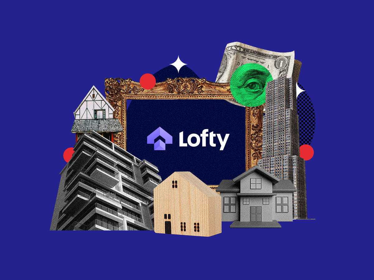 Lofty AI tokenized real estate platform logo