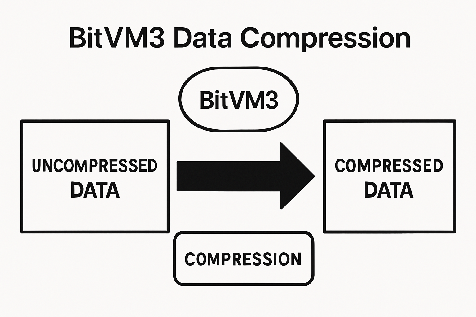BitVM3 data compression diagram