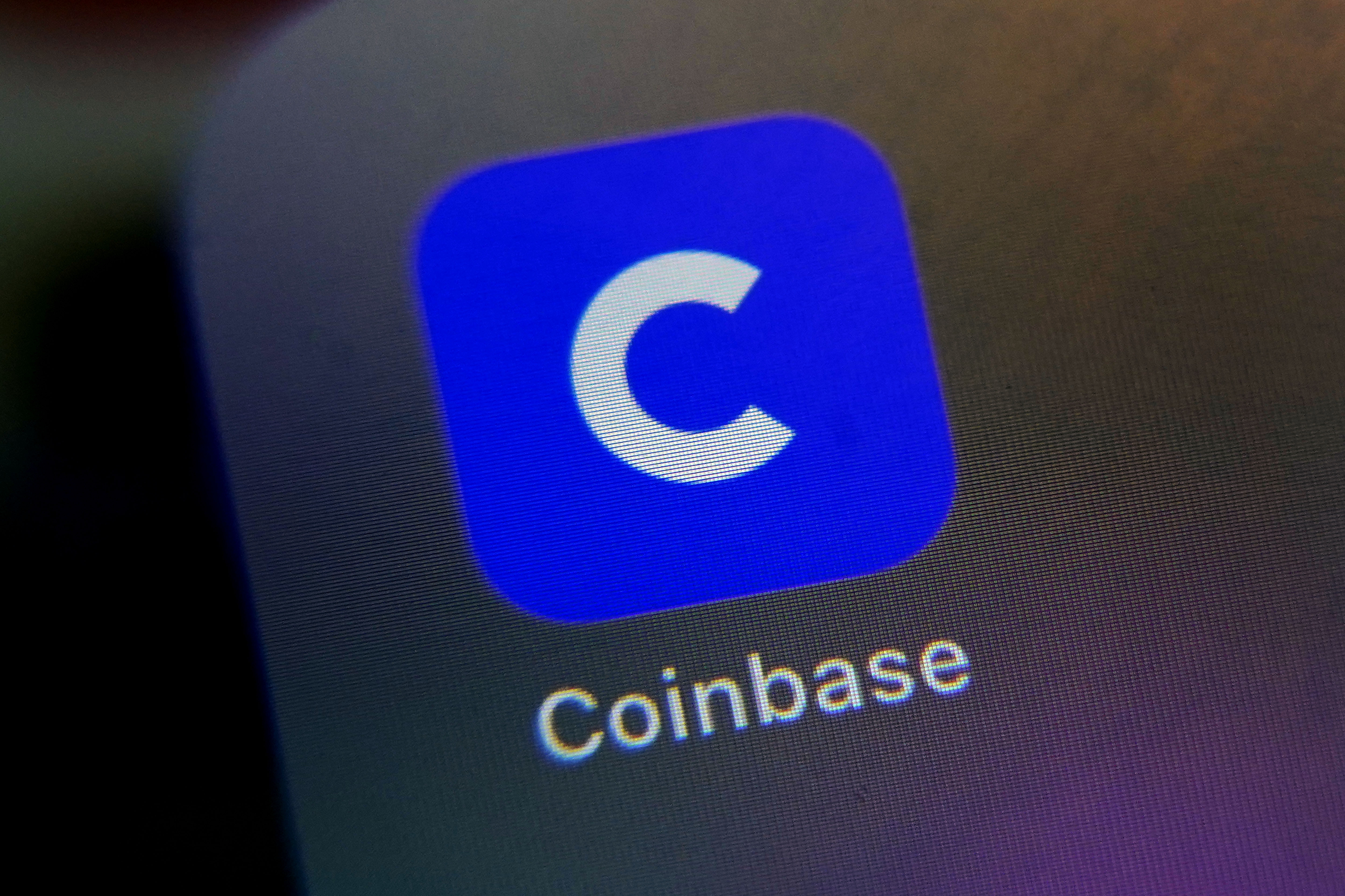 Coinbase secure exchange icon