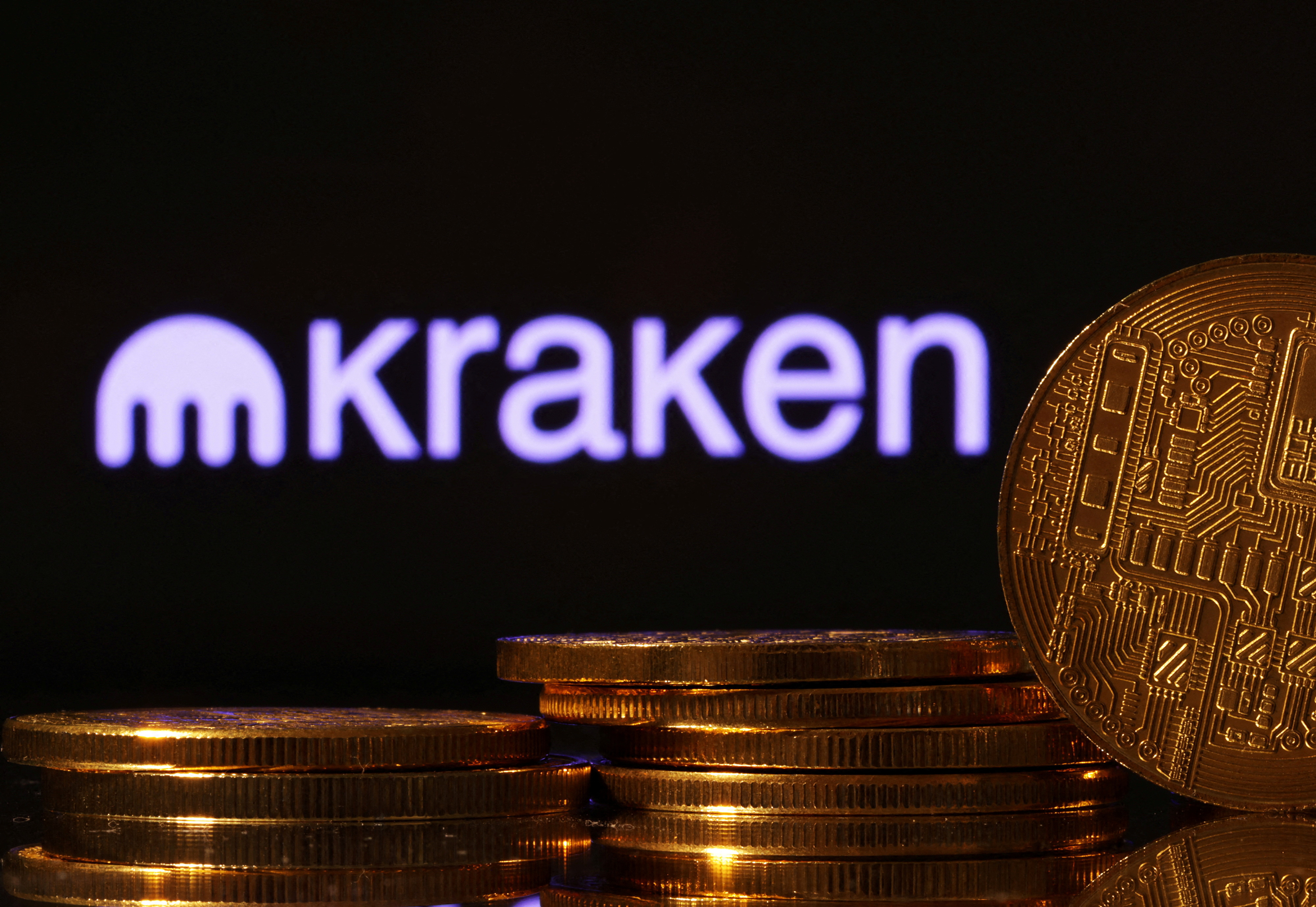 Kraken secure crypto exchange icon