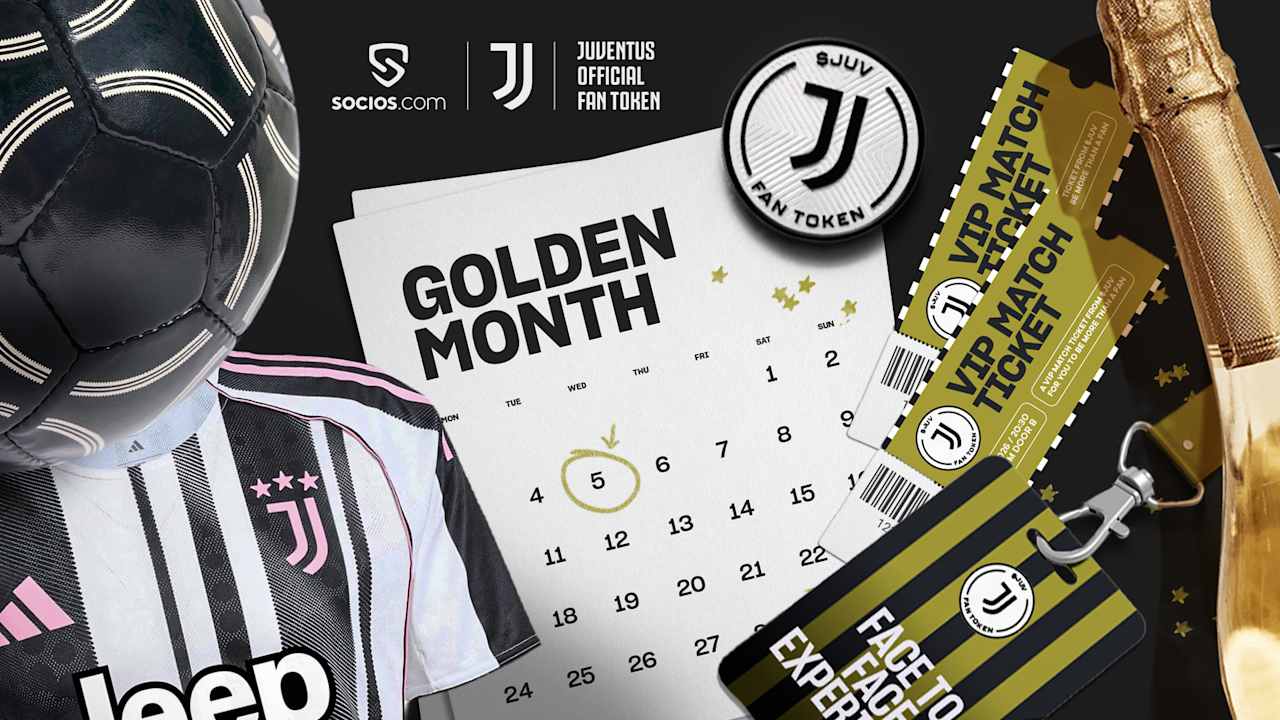 Juventus fan token global rewards graphic