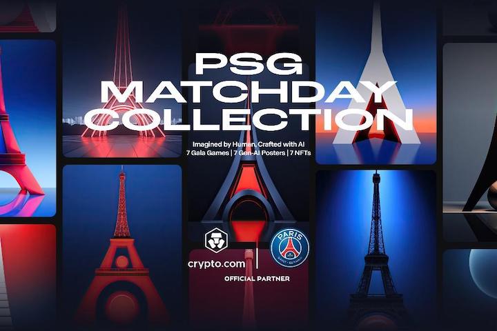 PSG fan token NFT drop art