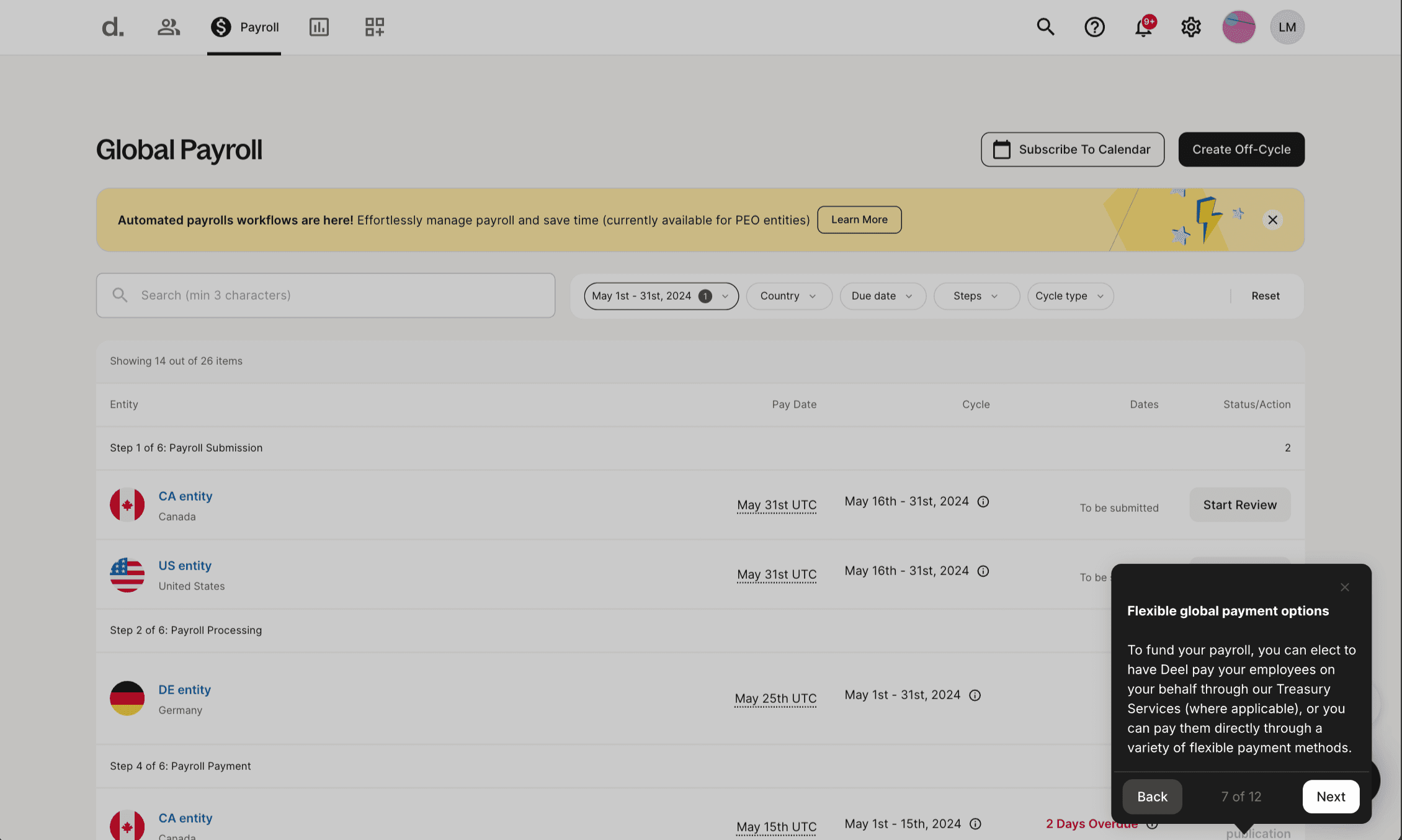 USDC wallet setup for payroll