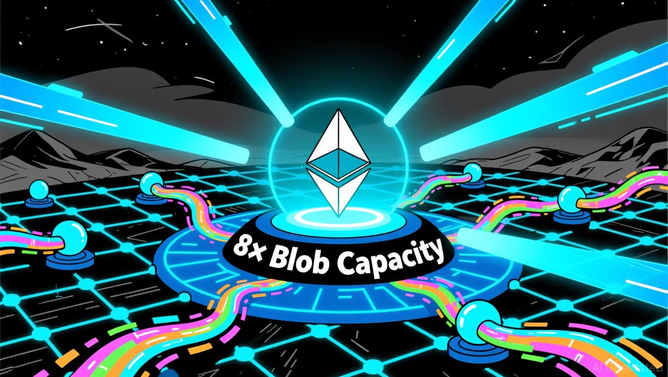 PeerDAS 8x blob throughput diagram