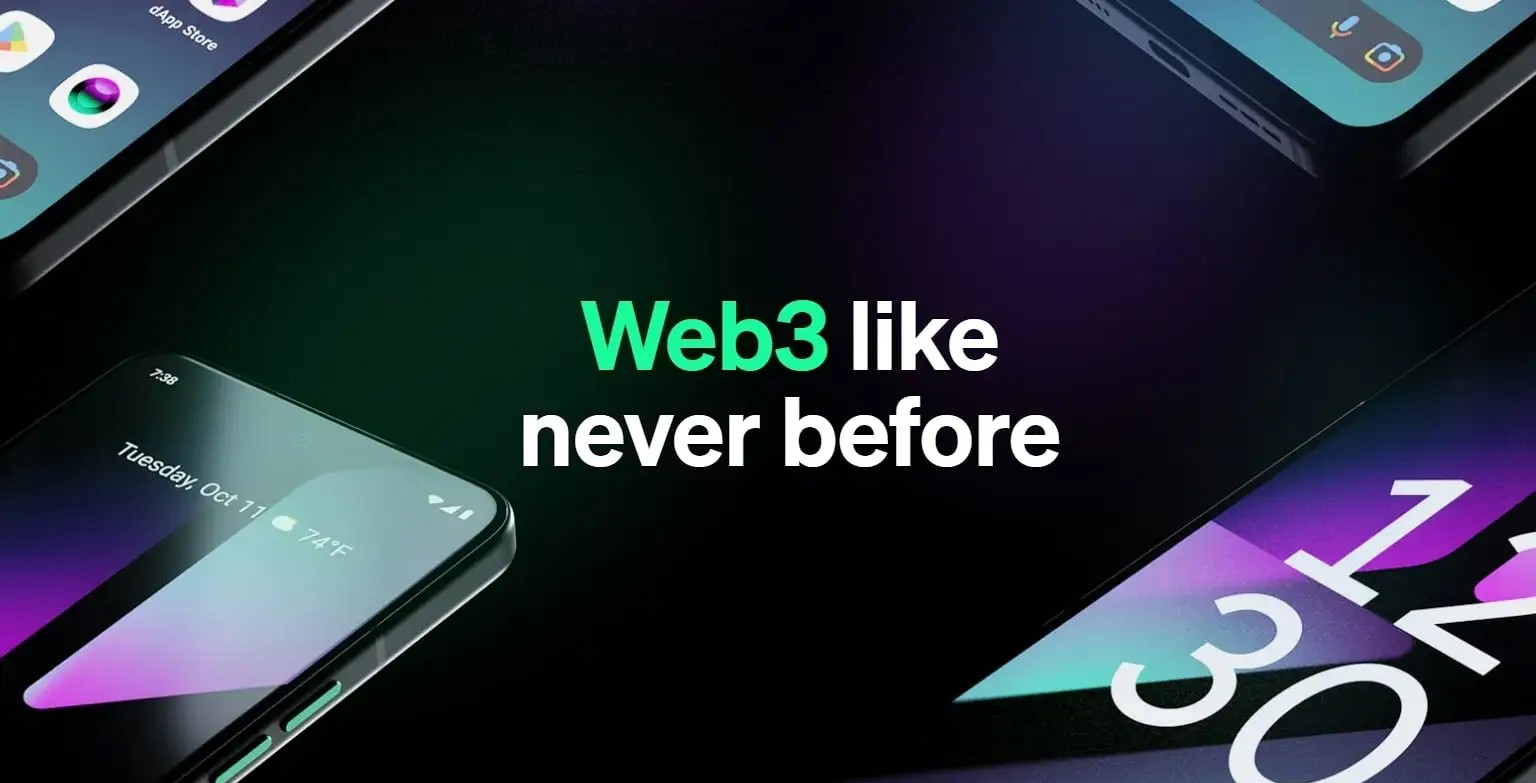 EdgeX app interface displayed on a Solana Saga phone in active trading mode, showcasing a sleek decentralized exchange for mobile DeFi users in 2025.