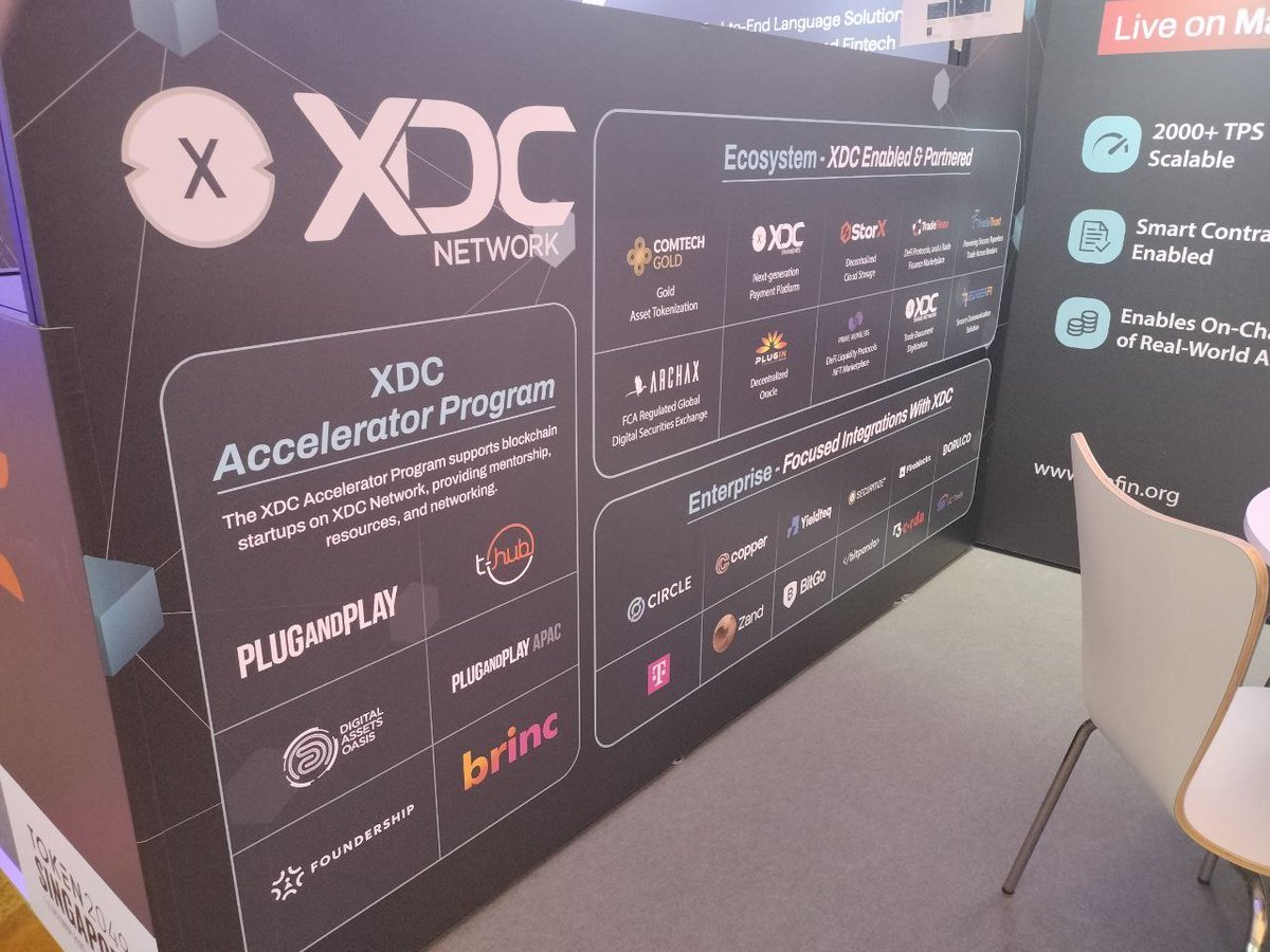 XDC Network engagement hub interface