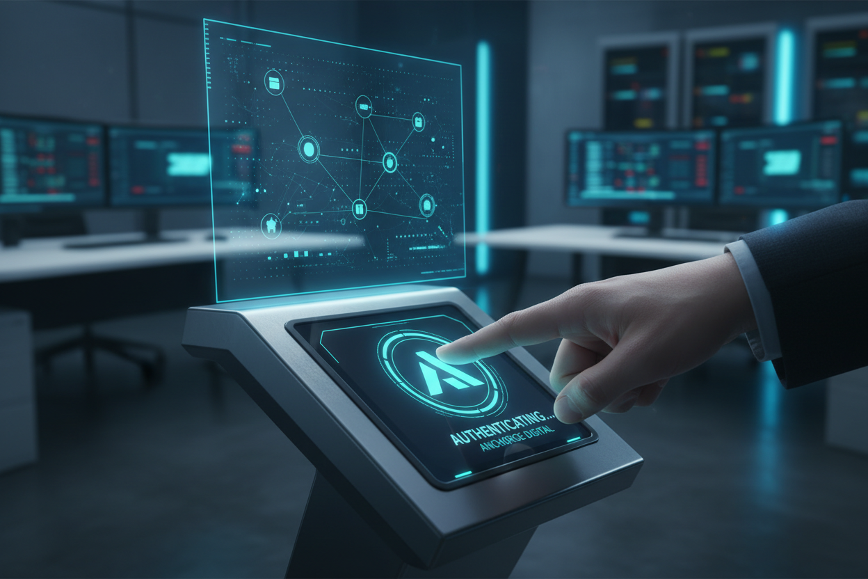 Anchorage Digital biometric authentication
