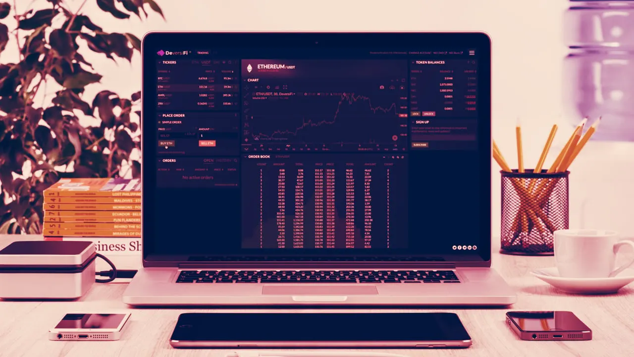 DeversiFi zk rollup order book DEX platform