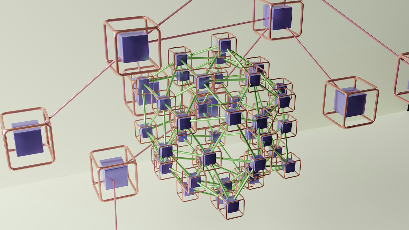 blockchain node centralization diagram FHE