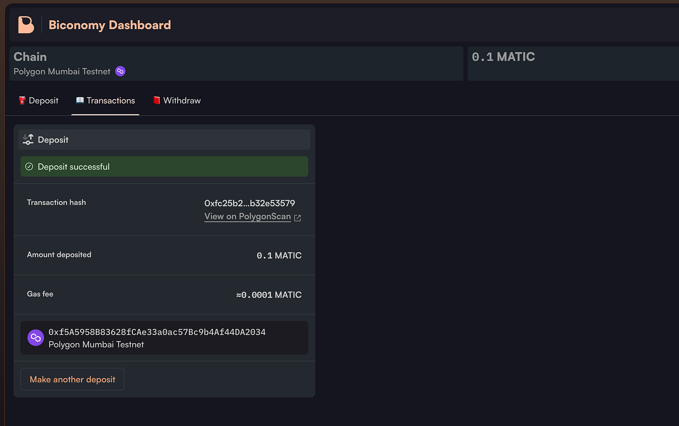 Biconomy account abstraction