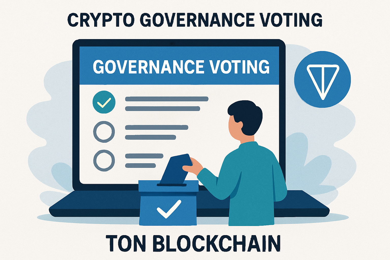 crypto governance voting TON blockchain