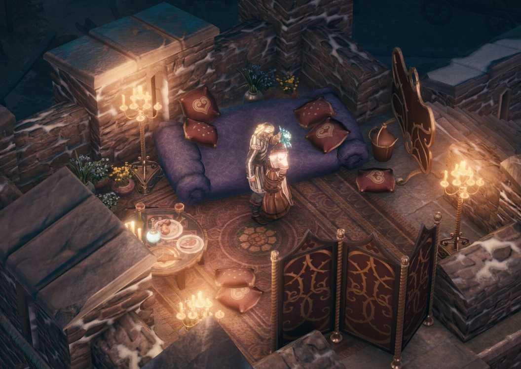 Epic isometric tactical RPG party clashing in dark fantasy battlefield, evoking Baldur's Gate 3 intensity with games like Pathfinder Wrath of the Righteous and Pillars of Eternity II Deadfire