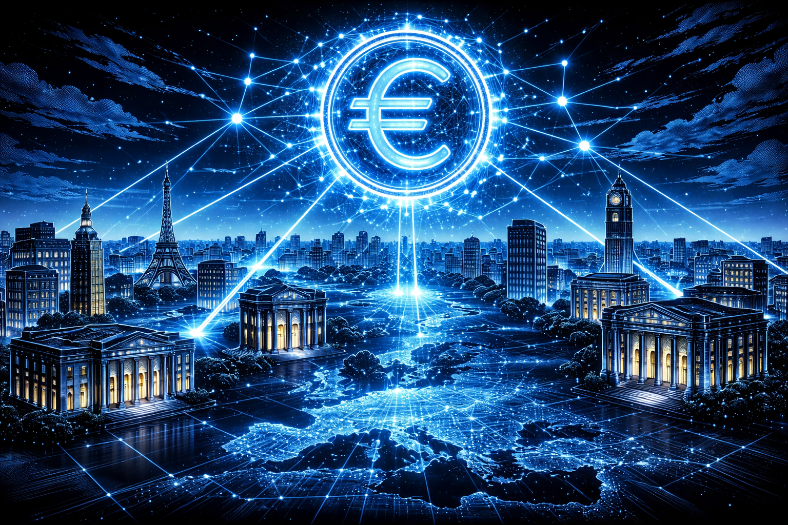 Qivalis consortium of 12 major European banks including ING, UniCredit, BNP Paribas launching MiCA-compliant euro-pegged stablecoin in 2026 with 40% bank deposit reserves