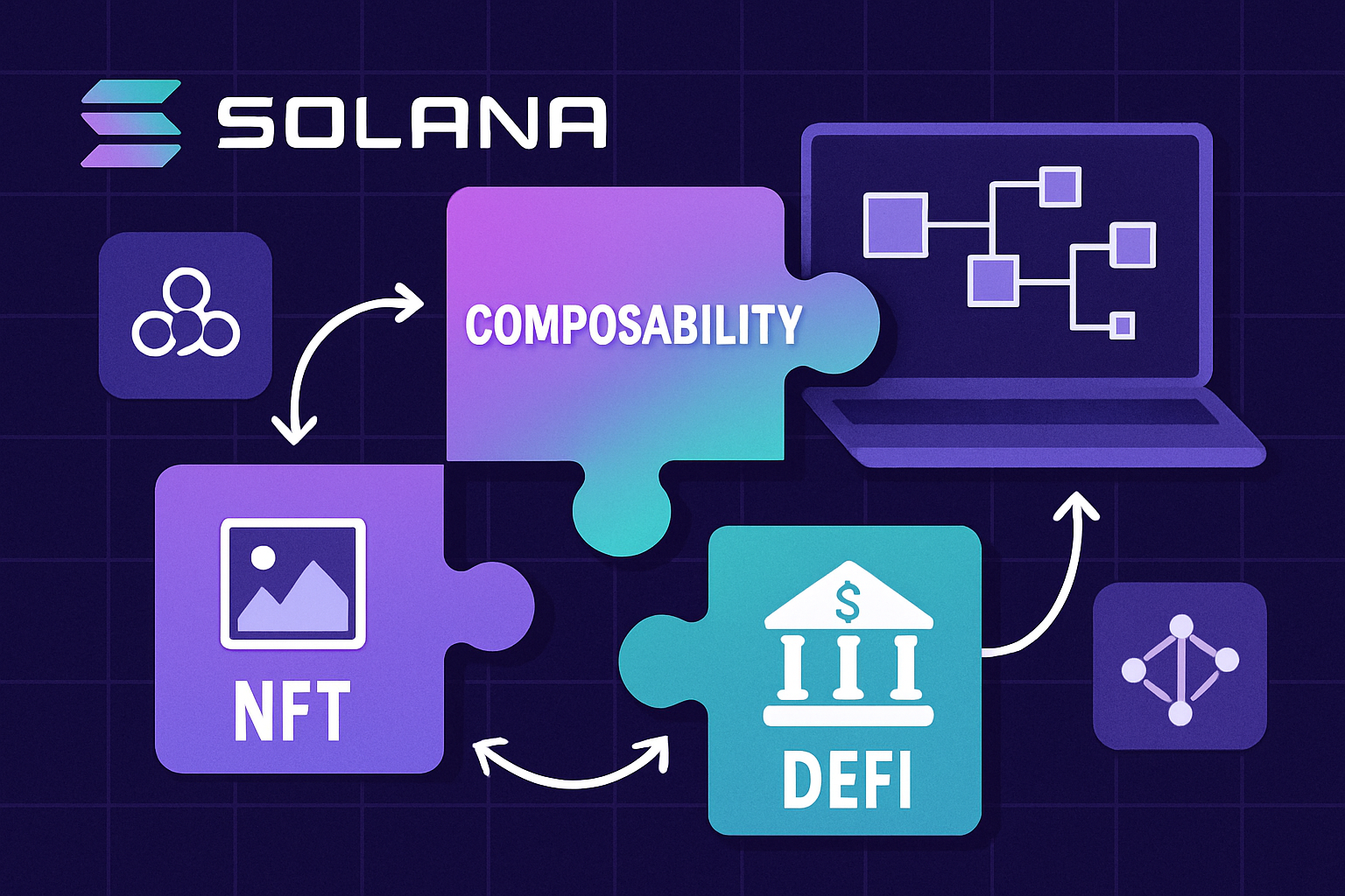 Solana composability NFT DeFi integration