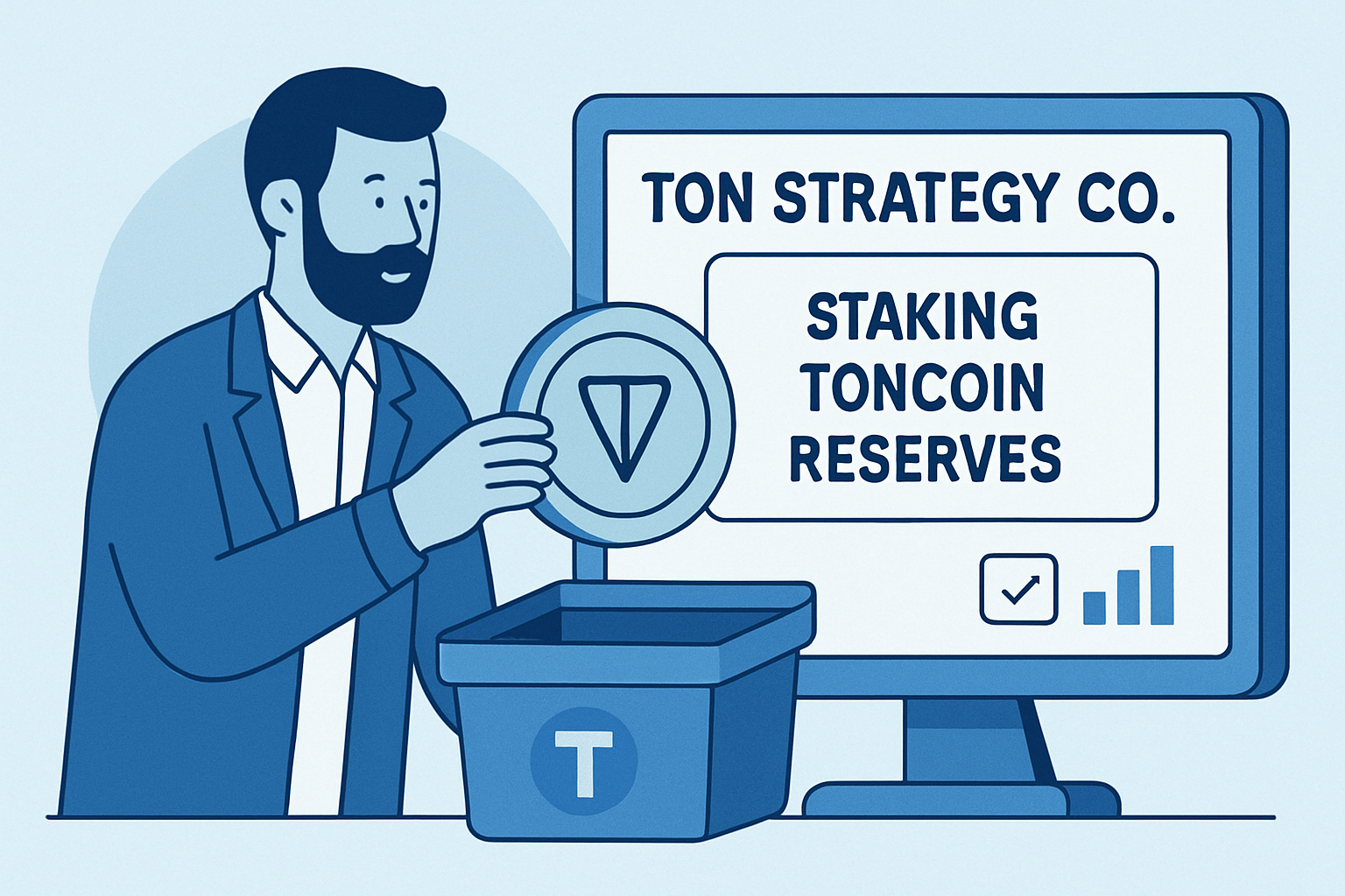TON Strategy Co. staking Toncoin reserves