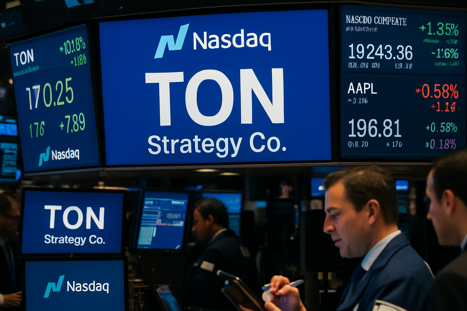 trading TON Strategy Co. shares on Nasdaq