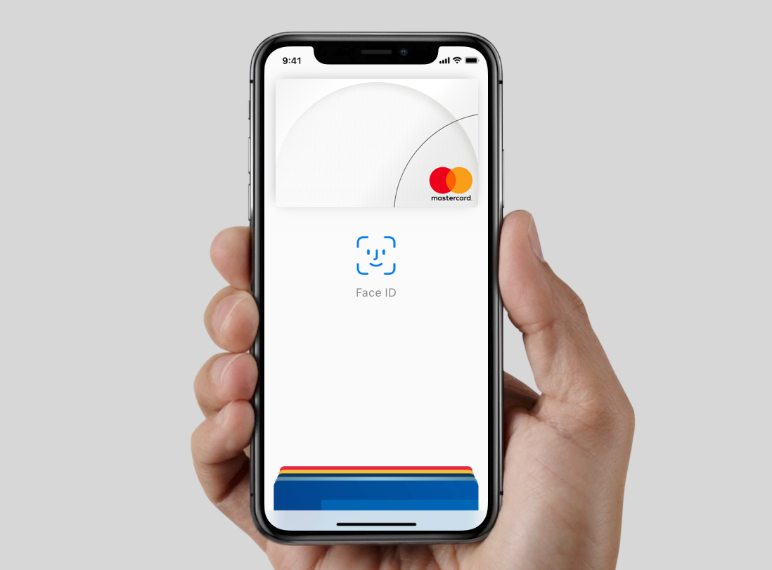Apple Pay Face ID authentication for payment