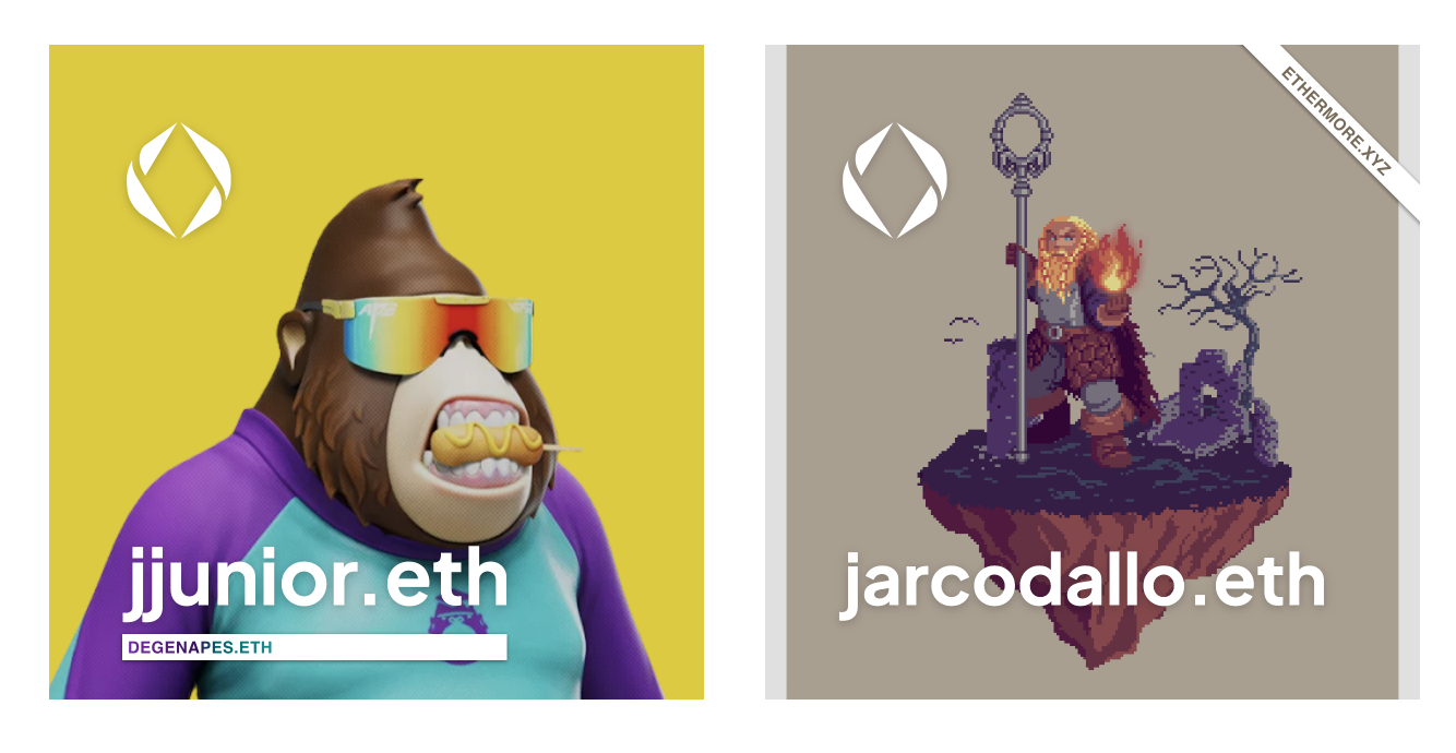 ENS DAO moderator NFT badge