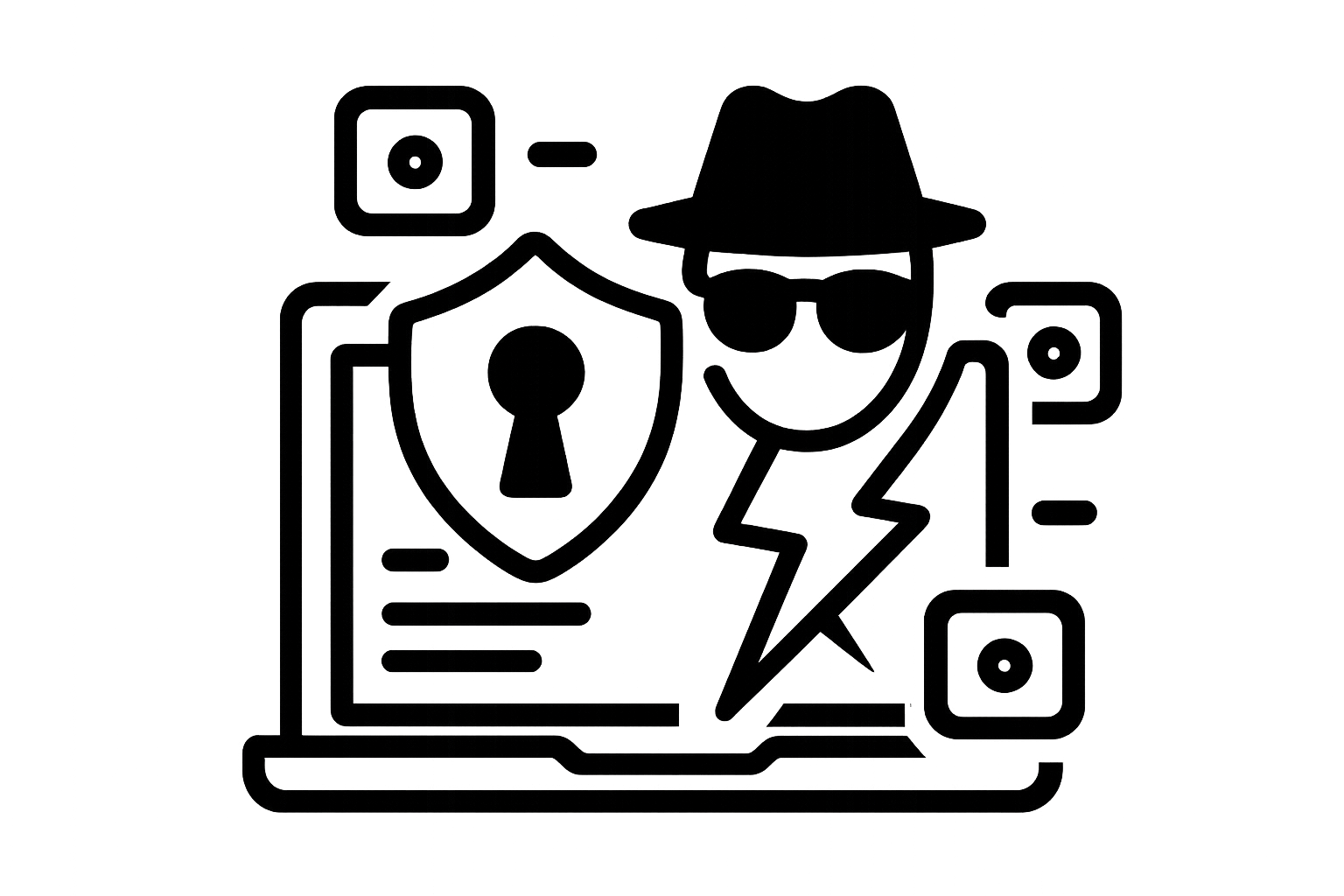 data privacy breach icon