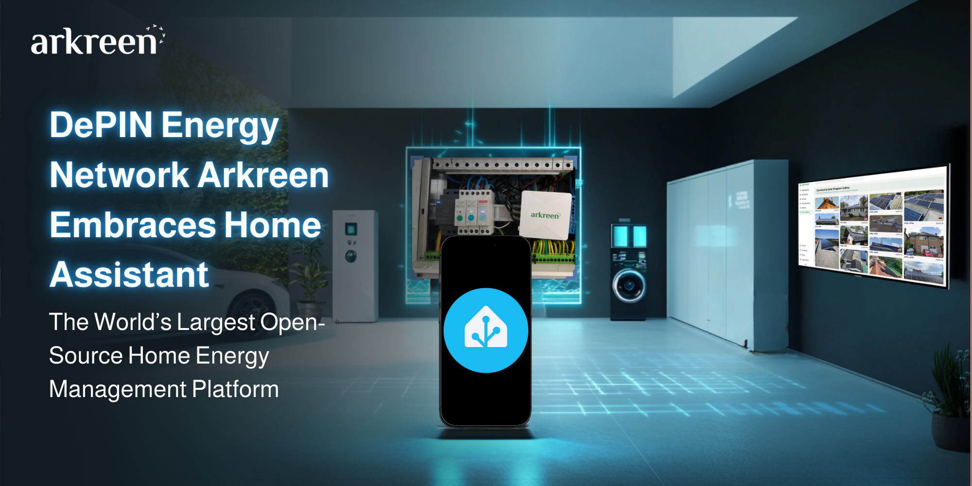 Arkreen decentralized energy network AI trading